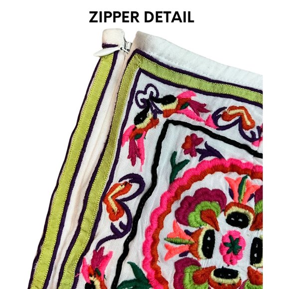 Altar'd State Embroidered Shorts - Size Medium - Picture 4 of 5